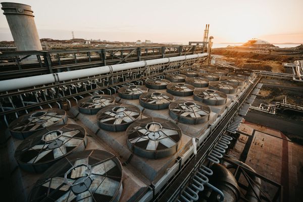 North West Shelf project's Karratha Gas Plant. 