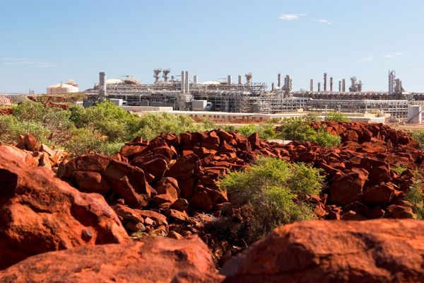 North West Shelf LNG plant near Karratha.